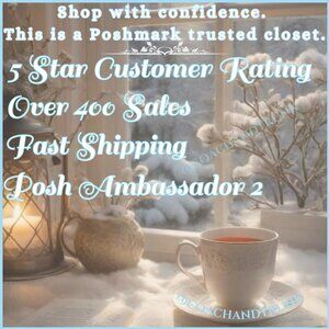 SHOP WITH CONFIDENCE💕 5⭐CLOSET✨POSH AMBASSADOR 2🥇OVER 400 SALES😊FAST SHIPPING
